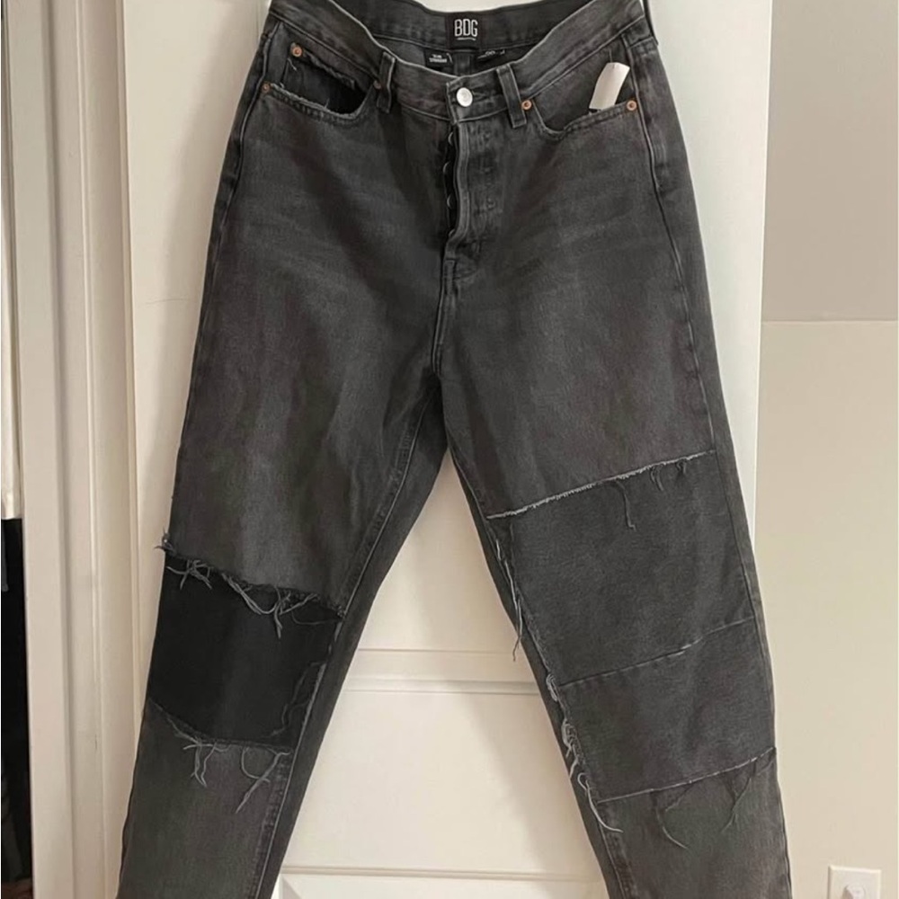 BDG Charcoal Slim Straight Jeans